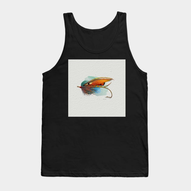 Jenei Orange Freestyle Tank Top by MikaelJenei